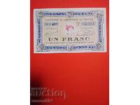 1 franc Franța 1925