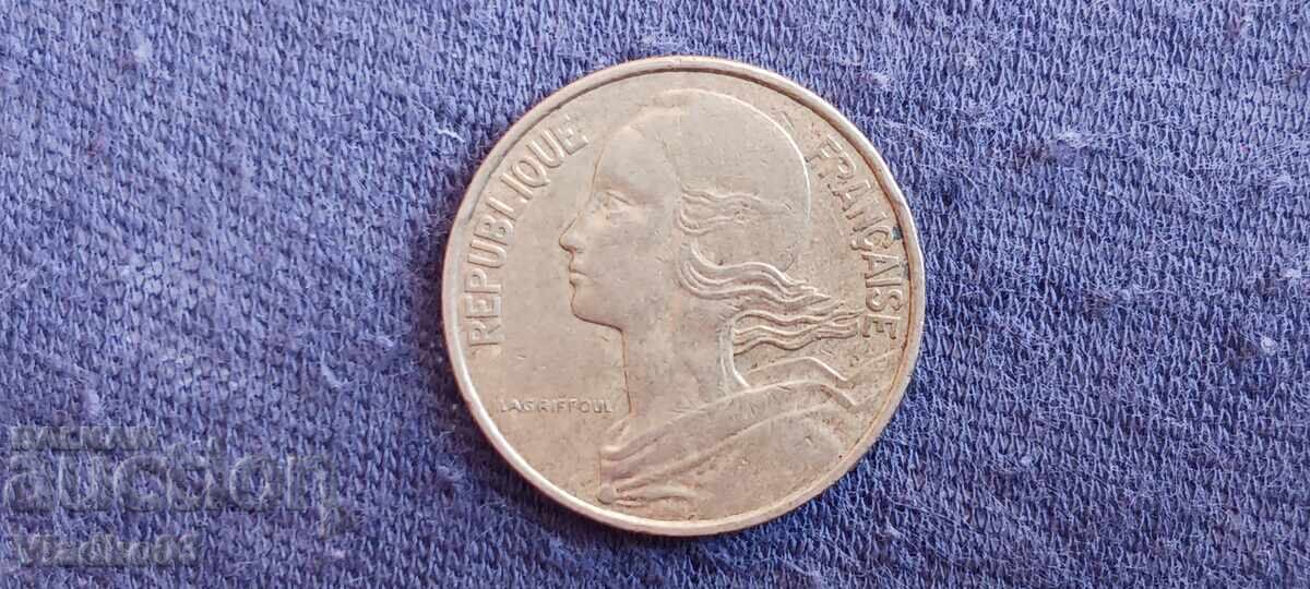 Γαλλία 10 εκατοστά 1977 με τιμή € 0.14 | 0.27 BGN