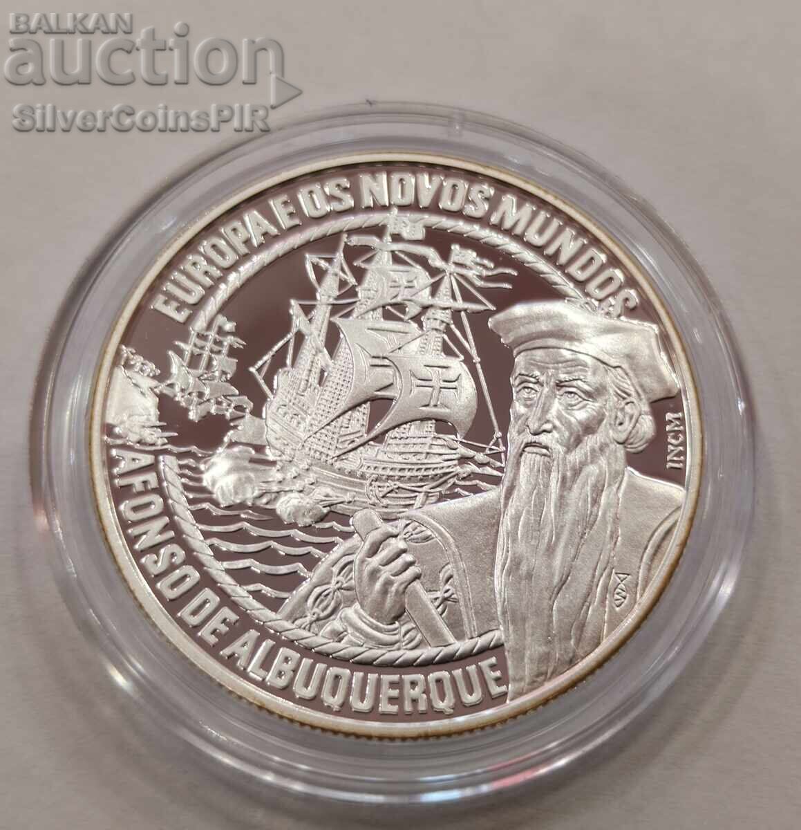 Argint 25 Ecu Alfonso de Albuquerque 1998 Portugalia cu preț € 56.00 | 109.53 BGN
