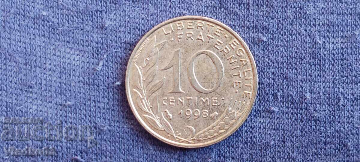 Γαλλία 10 λεπτά 1998