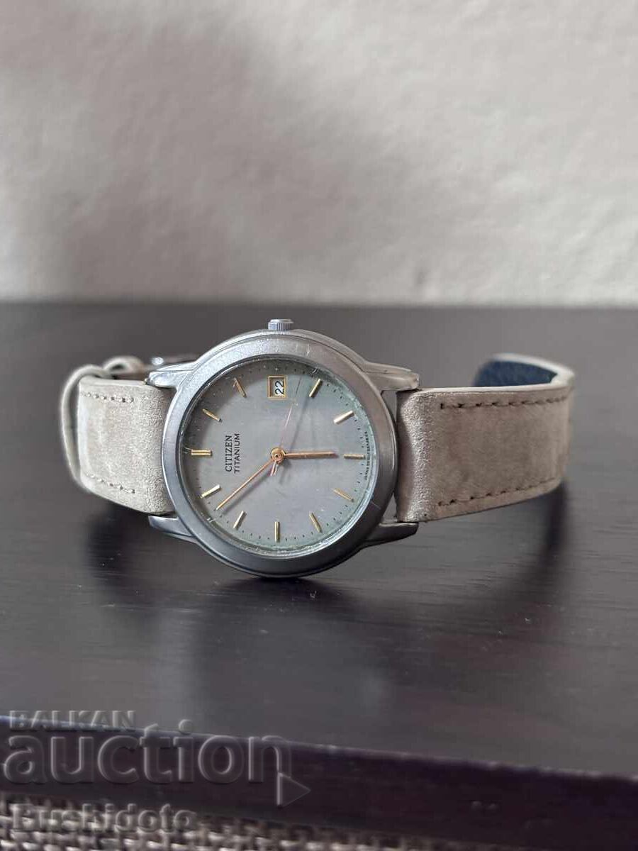 Vintage Citizen Titanium — Japan Made - 5