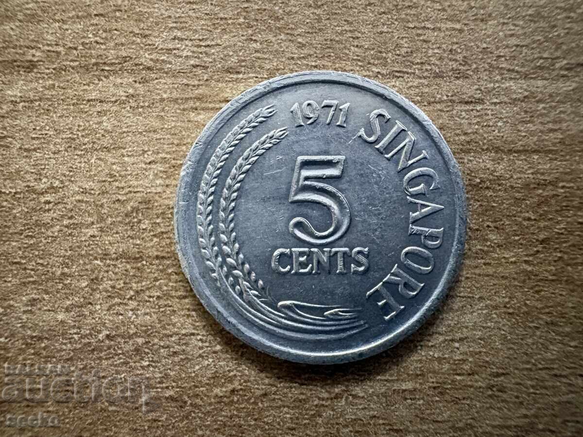 Singapore - 5 cenți (1971) - FAO Singapore - 5 cenți (1971) - FAO