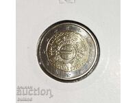 Germania UNC Monedă Euro 2 Euro 2012 F 10 ani de la lansarea monedei Euro