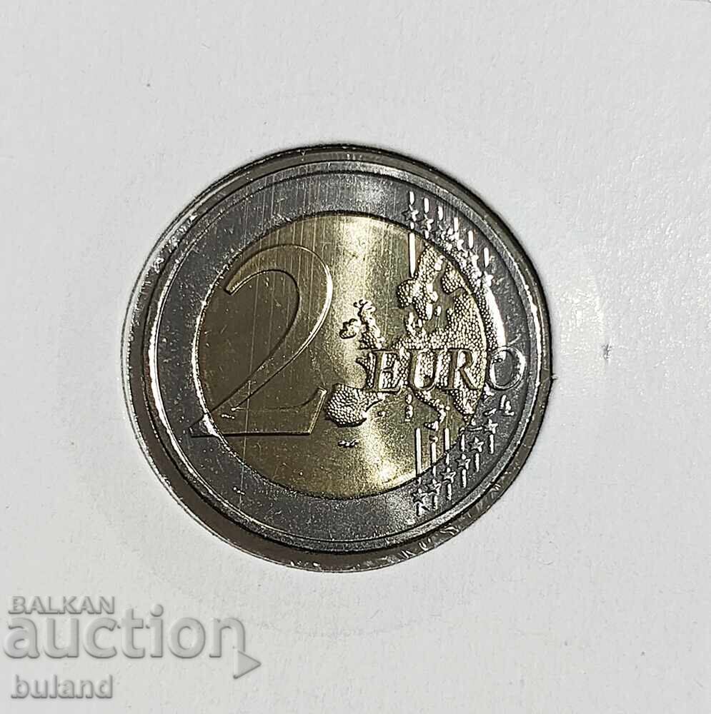 Гърция UNC Евромонета 2 Евро 2012 10-та Годишнина от Еврото с цена € 10.00 | 19.56 лв.