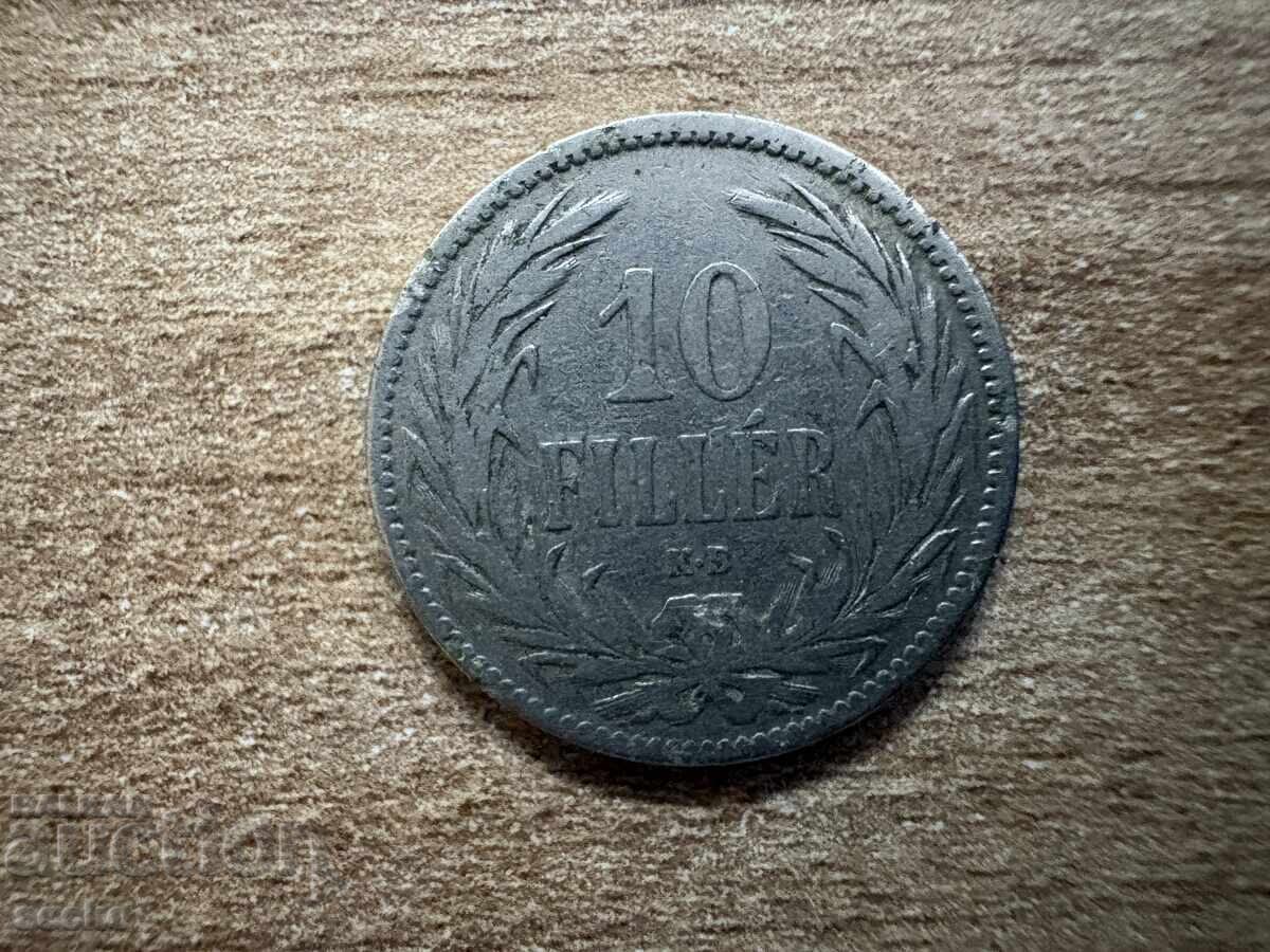 Ungaria - 10 filler (1894)