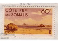 Somalia Franceză-1947-Mărci uzuale, MLH