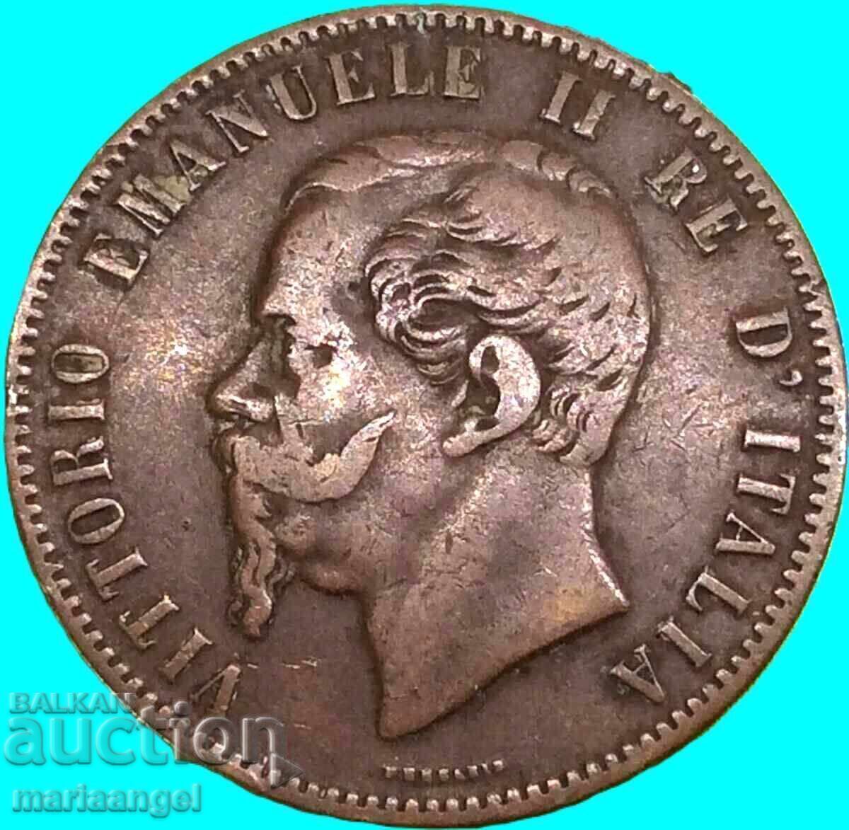 10 Centesimi 1863 Italia 30mm Victor Emmanuel - 7 10 Centesimi 1863 Italia 30mm Victor Emmanuel - 7