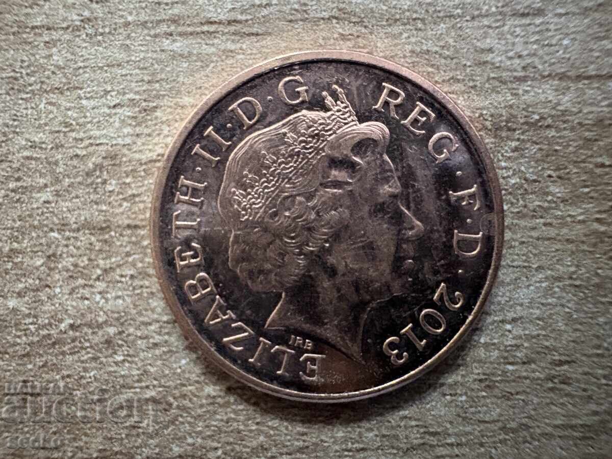 Marea Britanie - 1 penny (2013) cu preț € 0.12 | 0.23 BGN