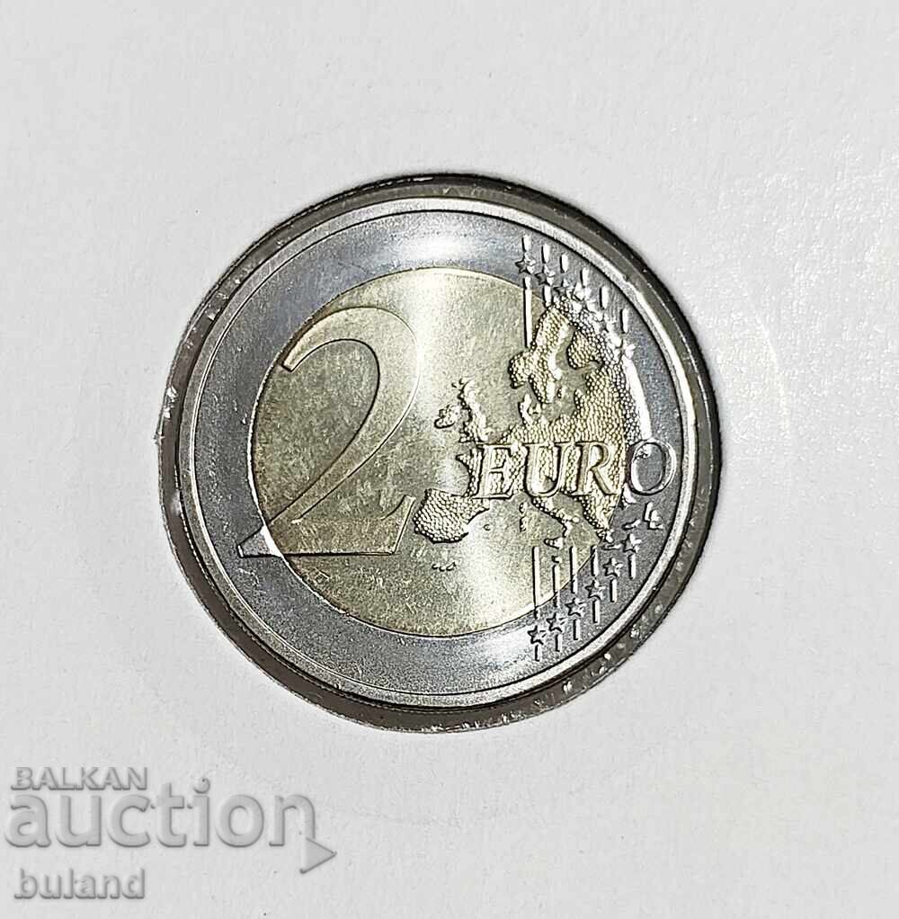 Естония UNC Евромонета 2 Евро 2012 10-та Годишнина от Еврото с цена € 10.00 | 19.56 лв.