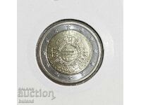Estonia UNC 2 Euro Coin 2012 10th Anniversary of the Euro