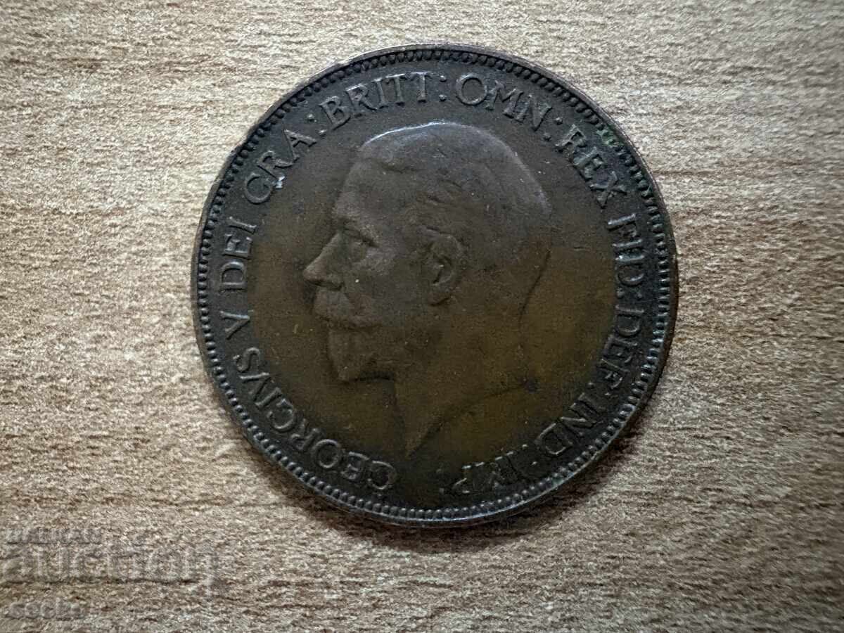Ηνωμένο Βασίλειο - 1 πένι (1936) με τιμή € 0.40 | 0.78 BGN Ηνωμένο Βασίλειο - 1 πένι (1936) με τιμή € 0.40 | 0.78 BGN
