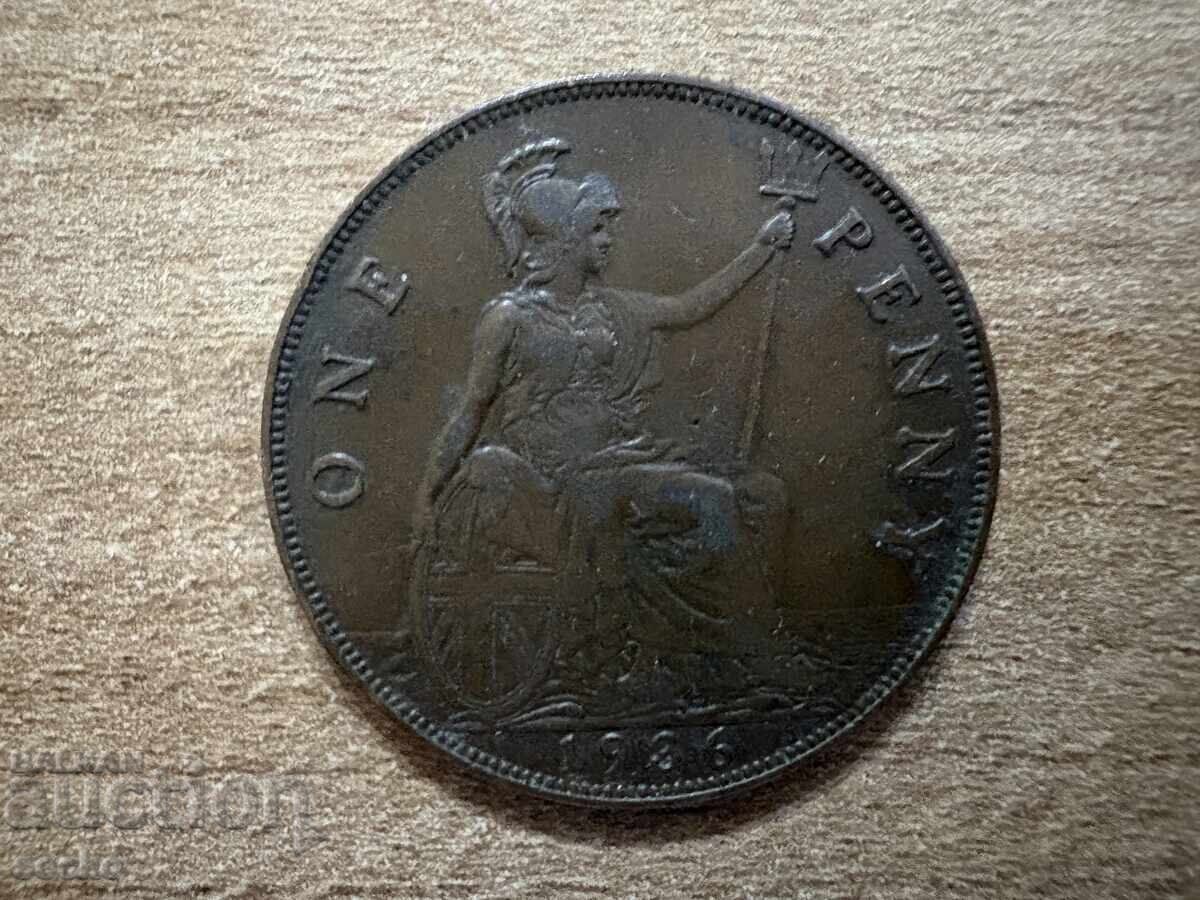 Ηνωμένο Βασίλειο - 1 πένι (1936) Ηνωμένο Βασίλειο - 1 πένι (1936)