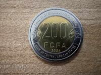 Κεντρική Αφρική - 200 φράγκα (2024)