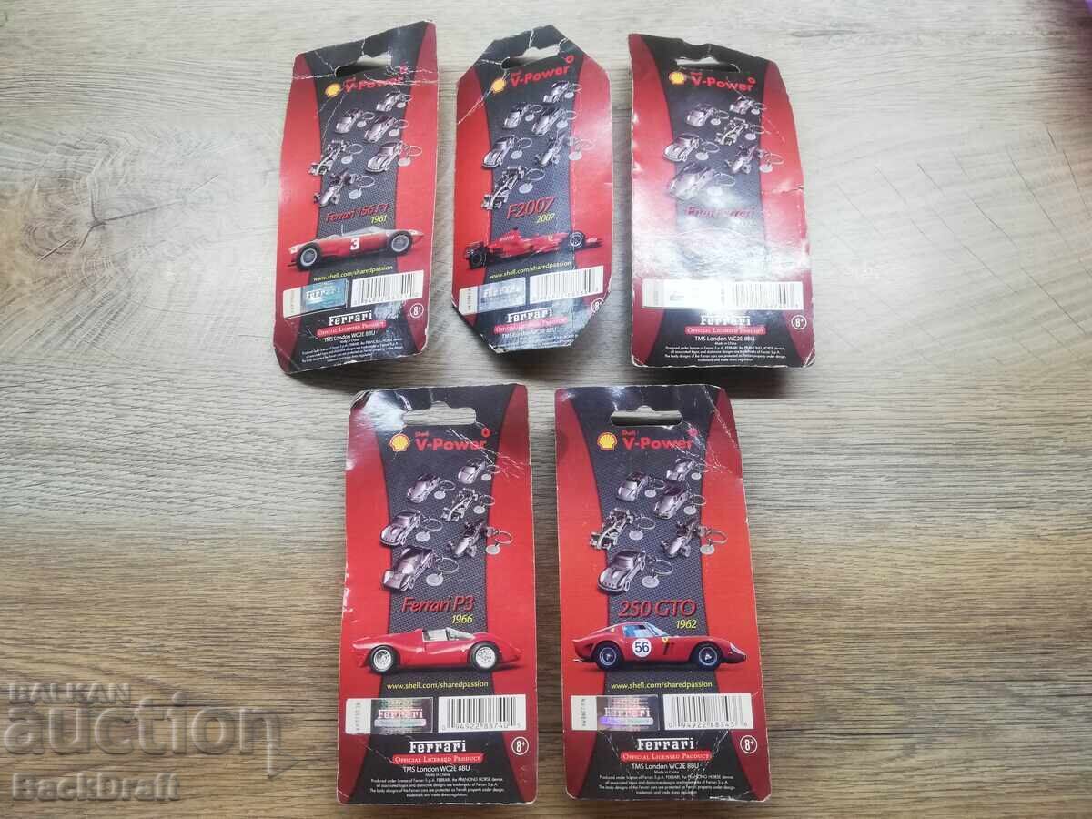 Παράδοση LOT METALNI KLYUCHODŬRZHATELI KOLICHKI SHELL FERRARI Παράδοση LOT METALNI KLYUCHODŬRZHATELI KOLICHKI SHELL FERRARI