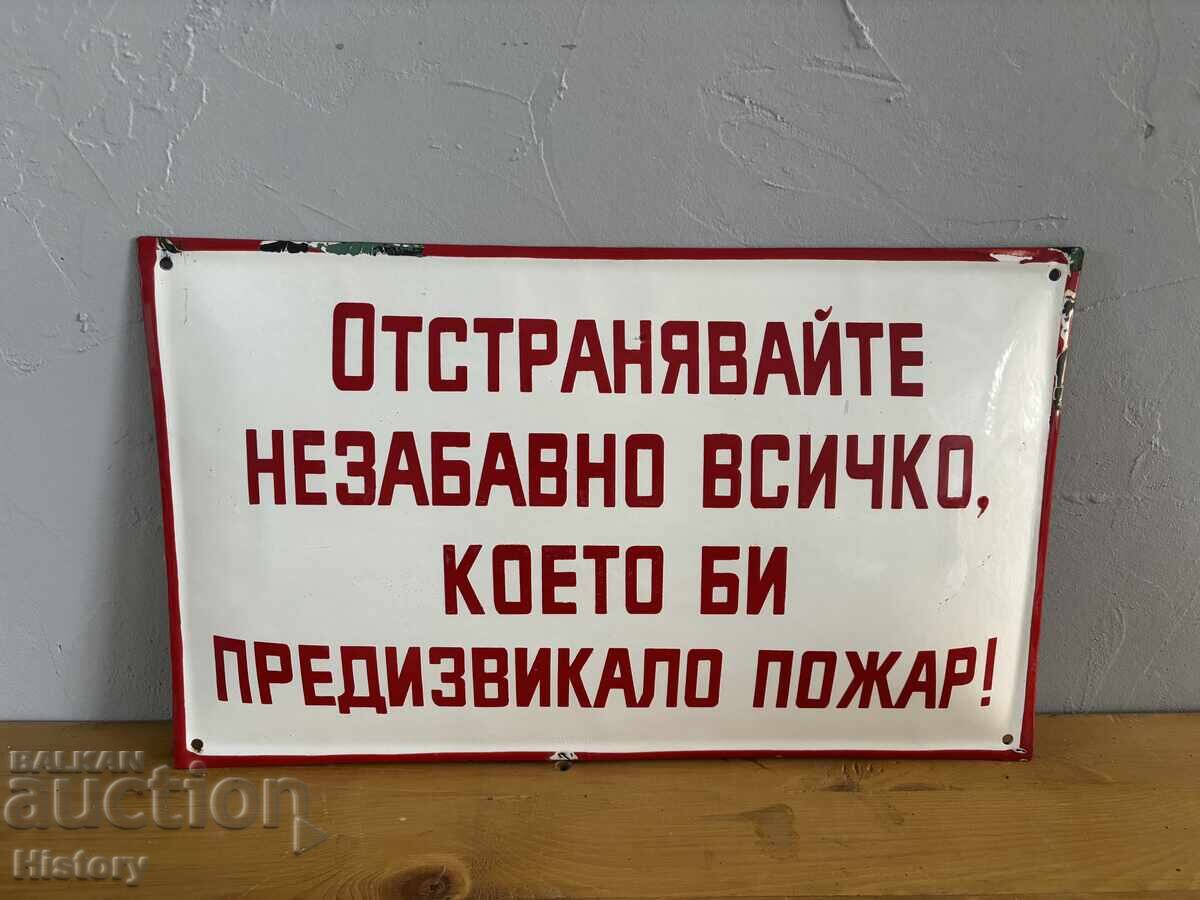 Placa emailata