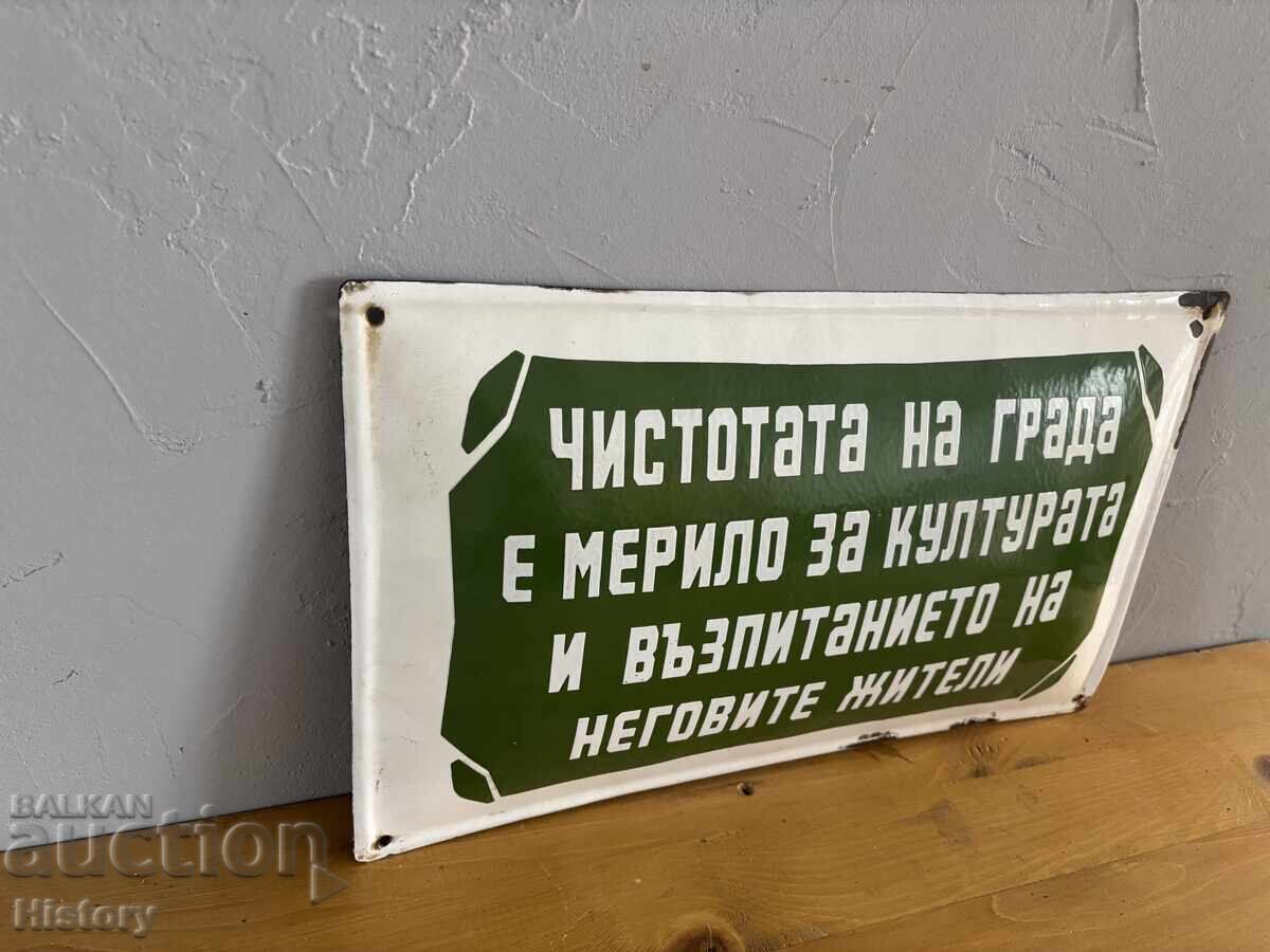 Livrarea Placa emailata