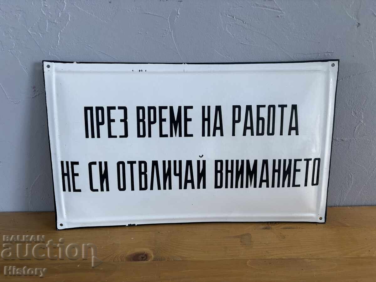 Placa emailata