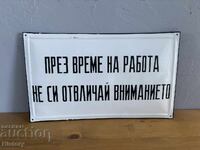 Placa emailata