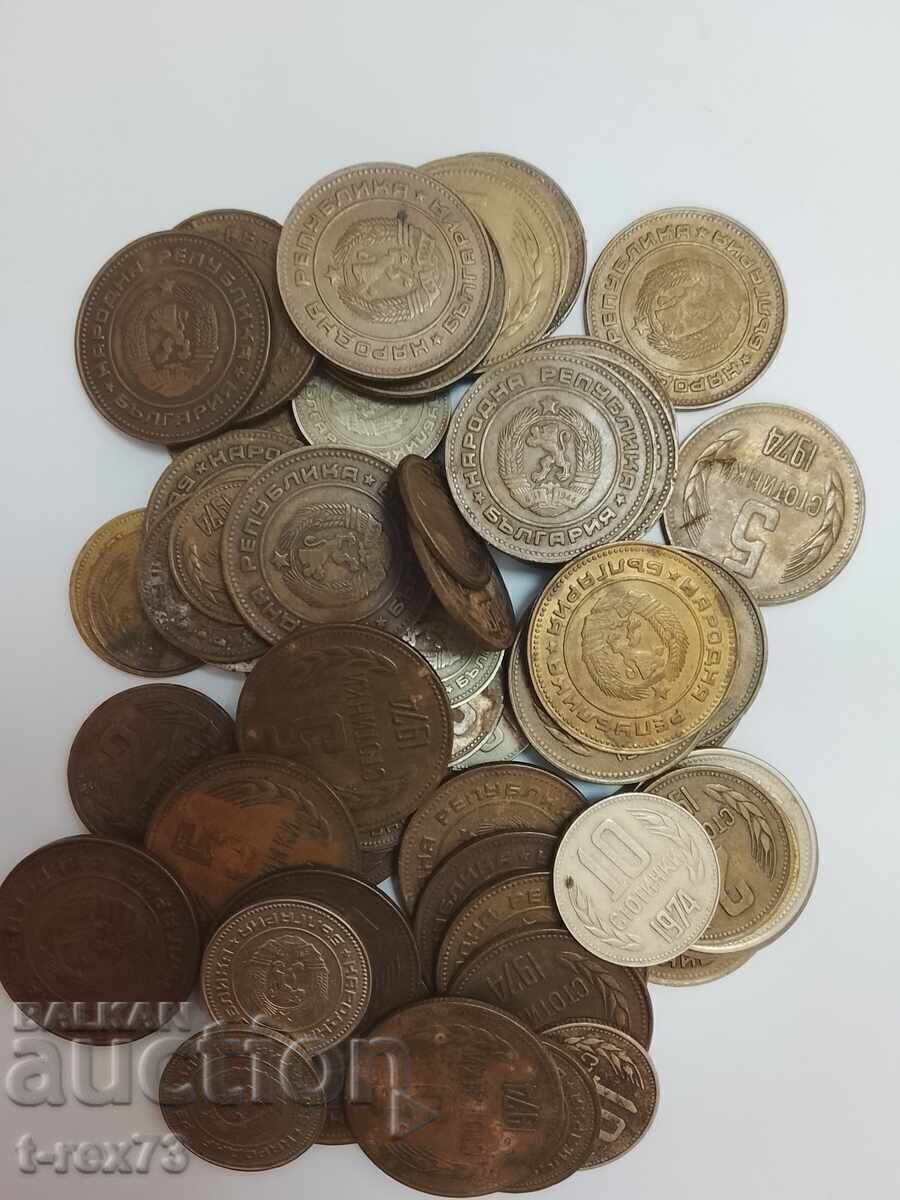 lot de monede de 100 de stotinki suveniruri aproximativ 60 bucăți cu preț € 2.00 | 3.91 BGN