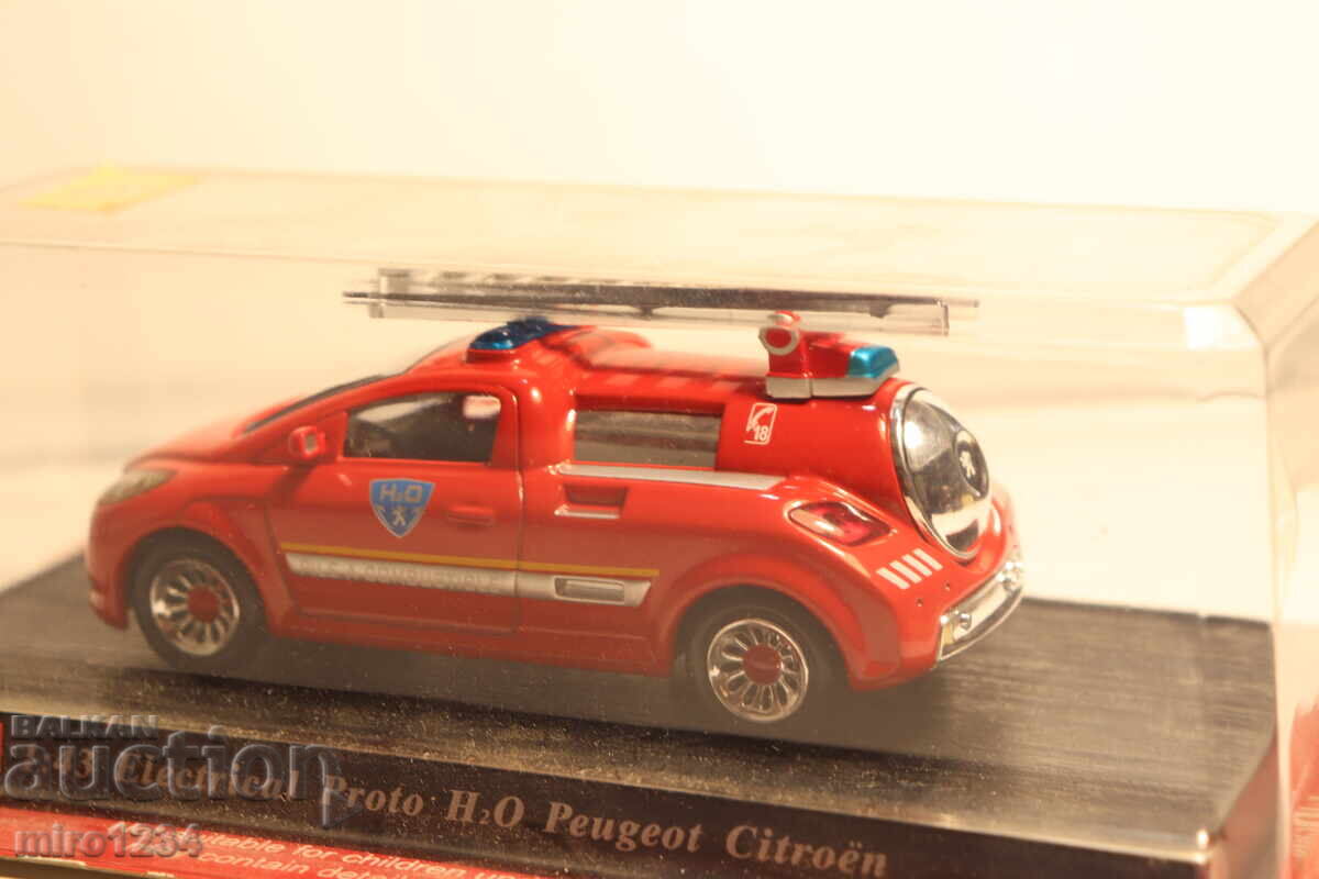 1/43   PEUGEOT    ПОЖАРНА КАМИОН  КОЛИЧКА   МОДЕЛ / II - 5