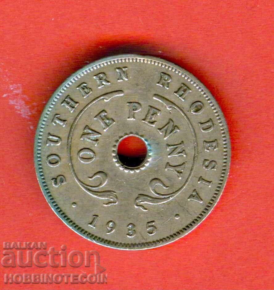 SOUTHERN RHODESIA 1 PENNY issue 1935