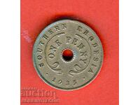 SOUTHERN RHODESIA 1 PENNY issue 1935