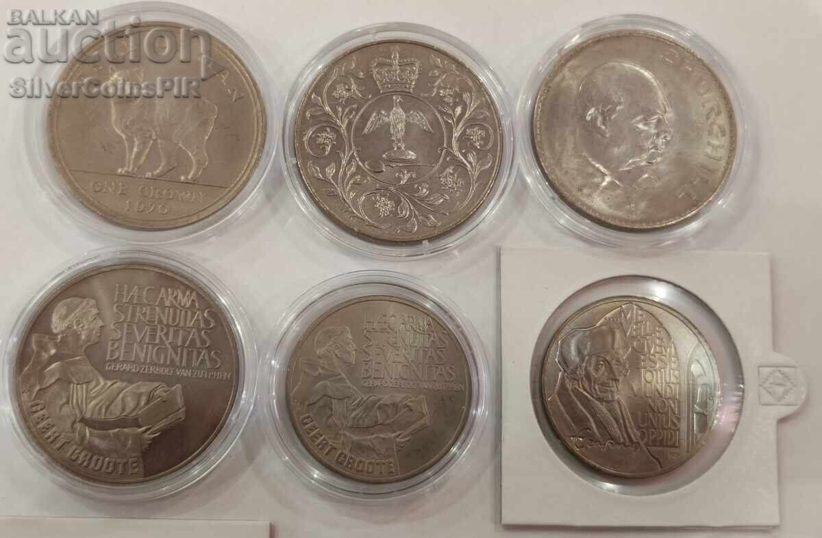 Lot de 10 monede jubiliare diverse cu preț € 21.00 | 41.07 BGN