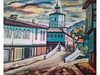 Tablou "Tryavna", 1974, pict. T. Kalpakchiev (1913-1984)