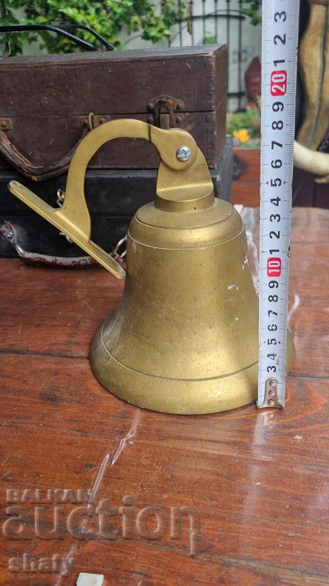 A large bronze bell