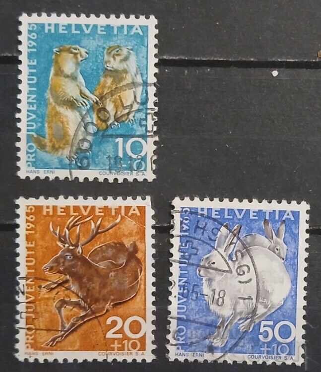 Switzerland 1965 Fauna