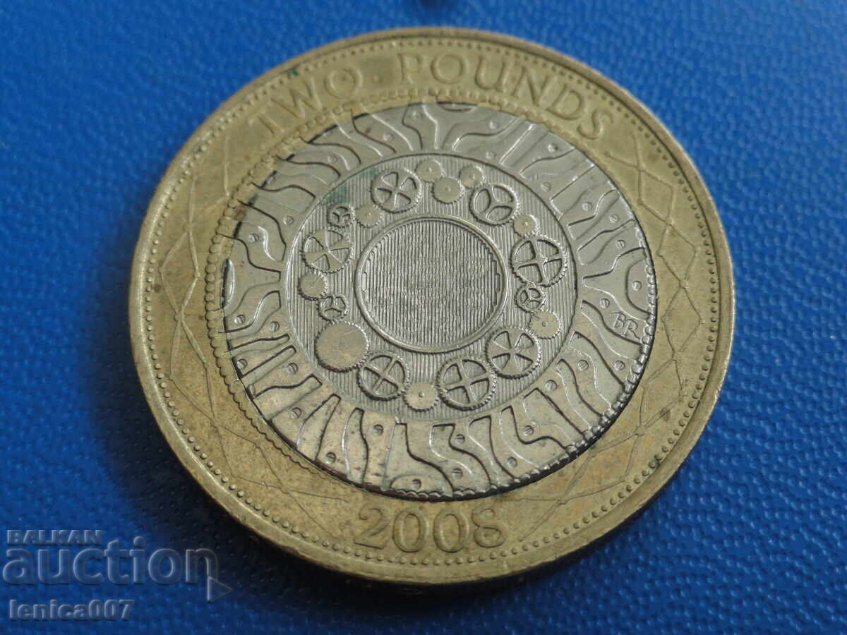 Licitație Marea Britanie 2008 - 2 lire