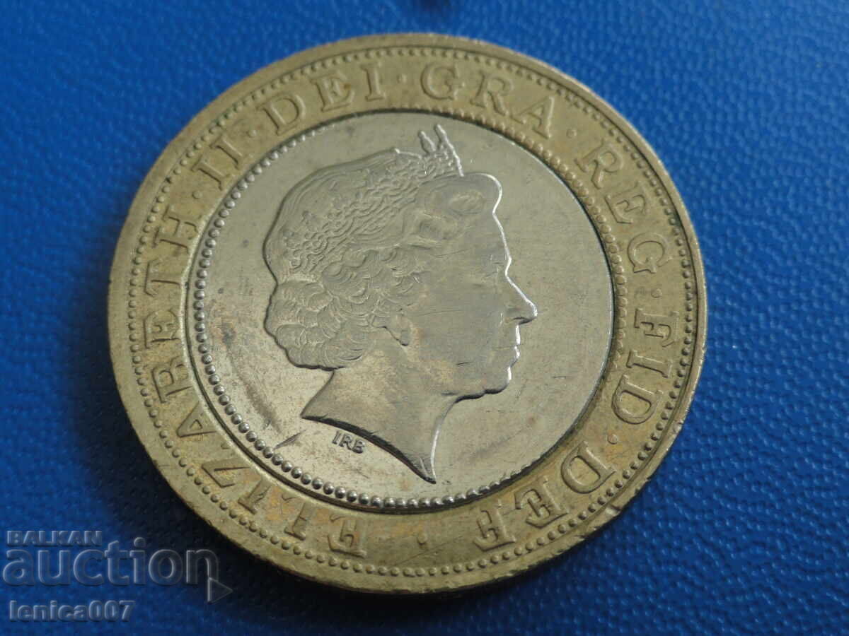 Livrarea Marea Britanie 2008 - 2 lire