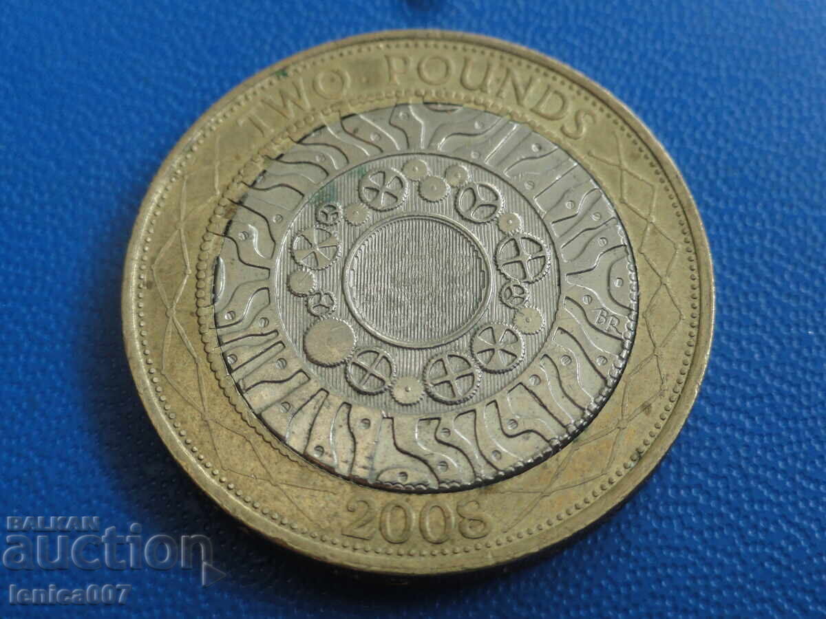 Marea Britanie 2008 - 2 lire - 5