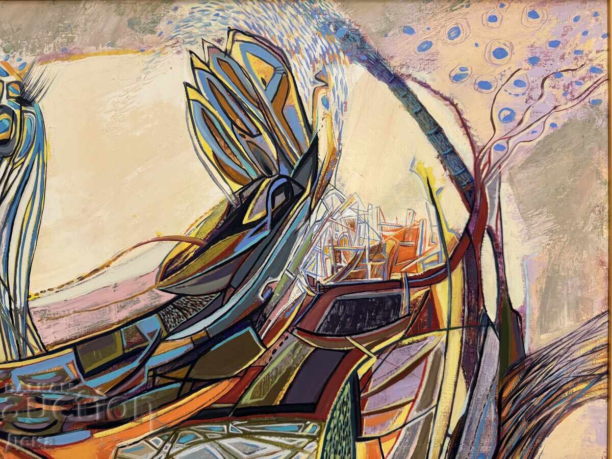Delivery of Georgi Dinev painting 1997