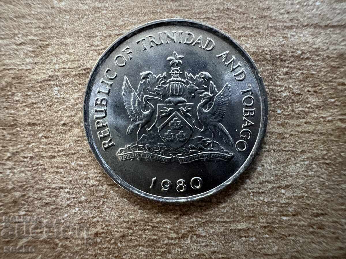 Trinidad și Tobago - 10 cenți (1980) cu preț € 0.50 | 0.98 BGN