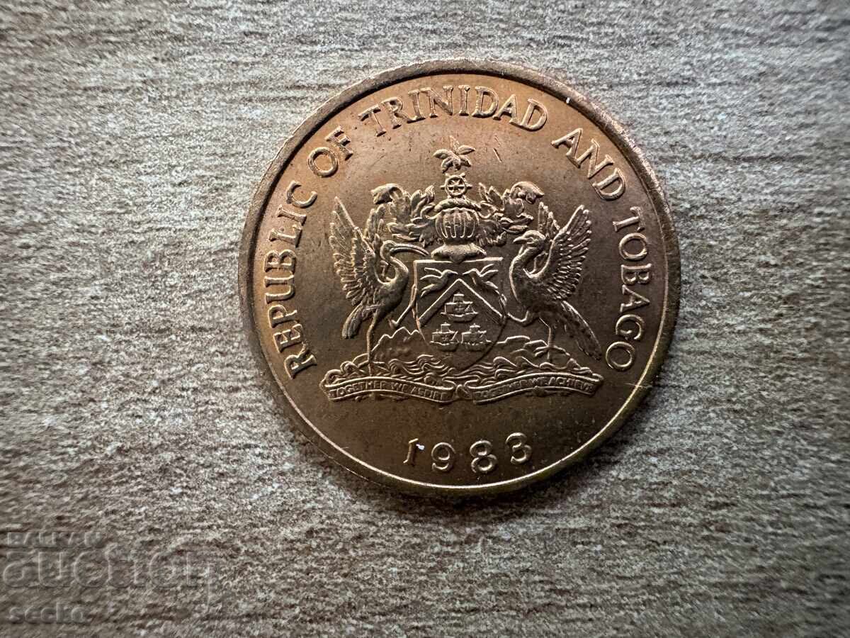 Trinidad și Tobago - 5 cenți (1983) cu preț € 1.51 | 2.95 BGN