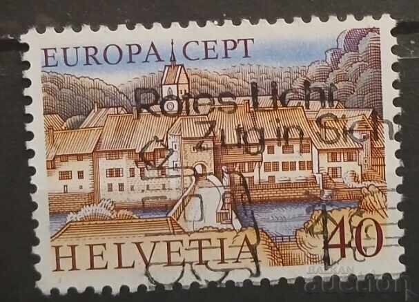 Elveția 1977 Europa CEPT Clădiri