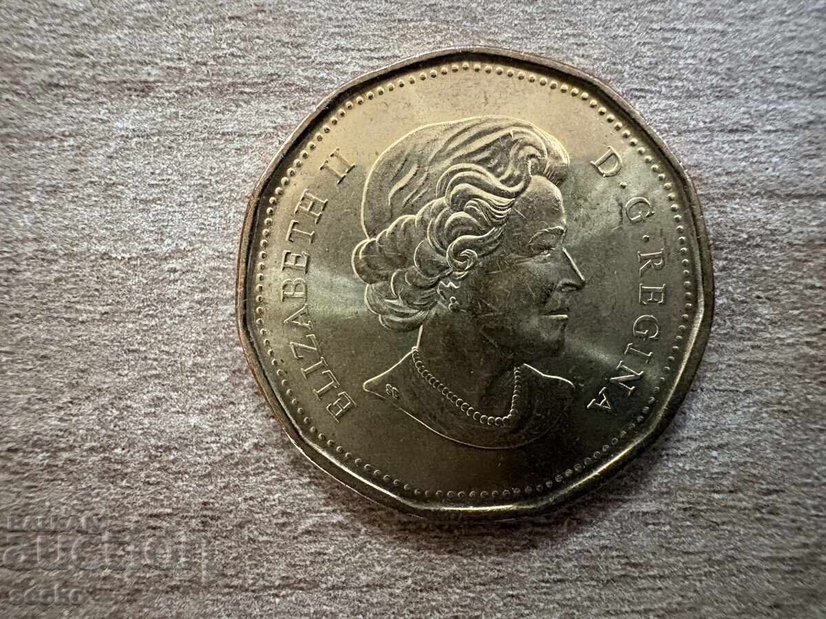 Canada - 1 dolar (2010) - 100 ani Saskatchewan Roughriders cu preț € 3.90 | 7.63 BGN
