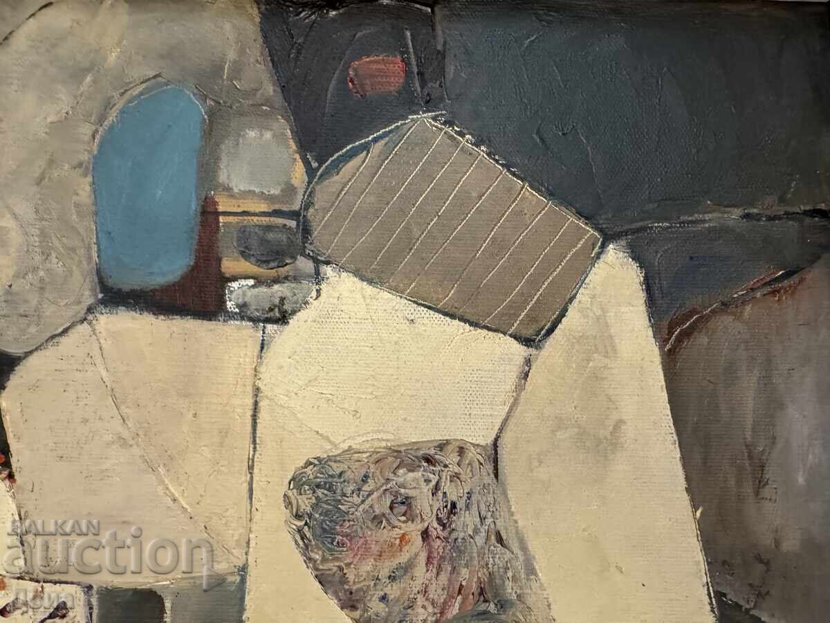 Delivery of Valentin Topalov painting 1990