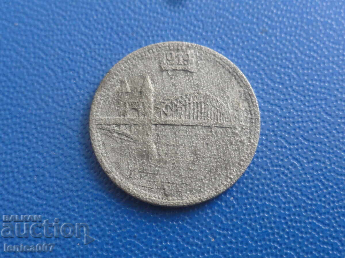 Germania (notgeld) 1919 - 5 pfennig (m) Germania (notgeld) 1919 - 5 pfennig (m)