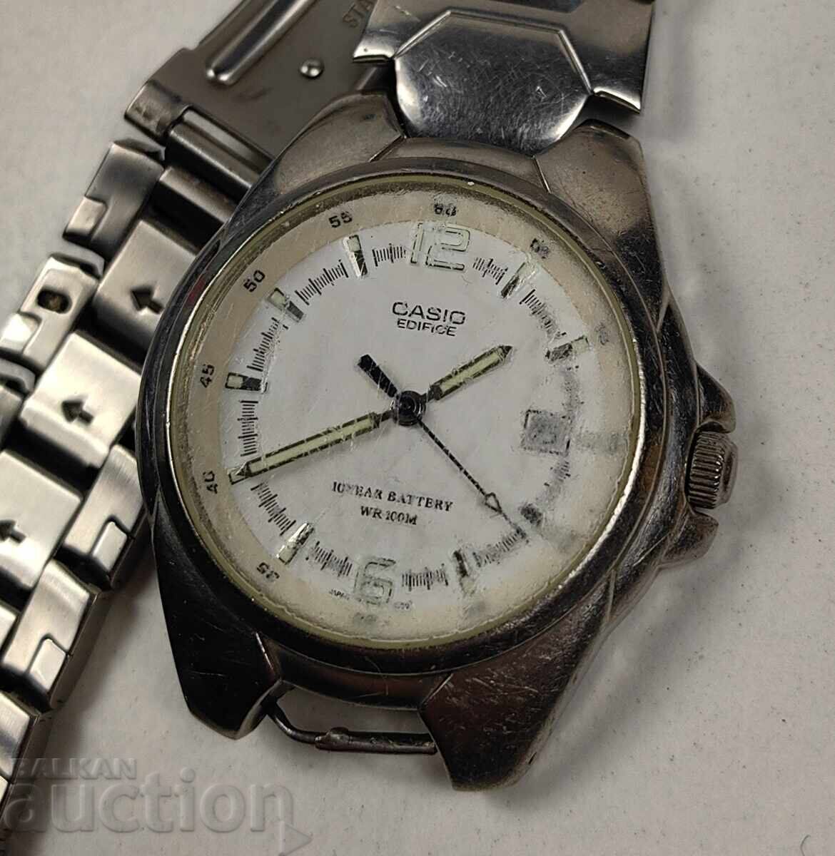 NU ȘTIU DACĂ FUNCȚIONEAZĂ CASIO EDIFICE CEAS DE MÂNĂ BĂRBĂTESC