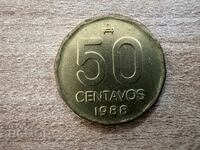 Argentina - 50 centavos (1988)
