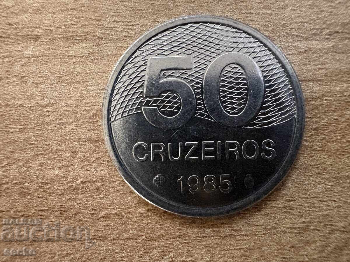 Brazilia - 50 cruzeiro (1985)