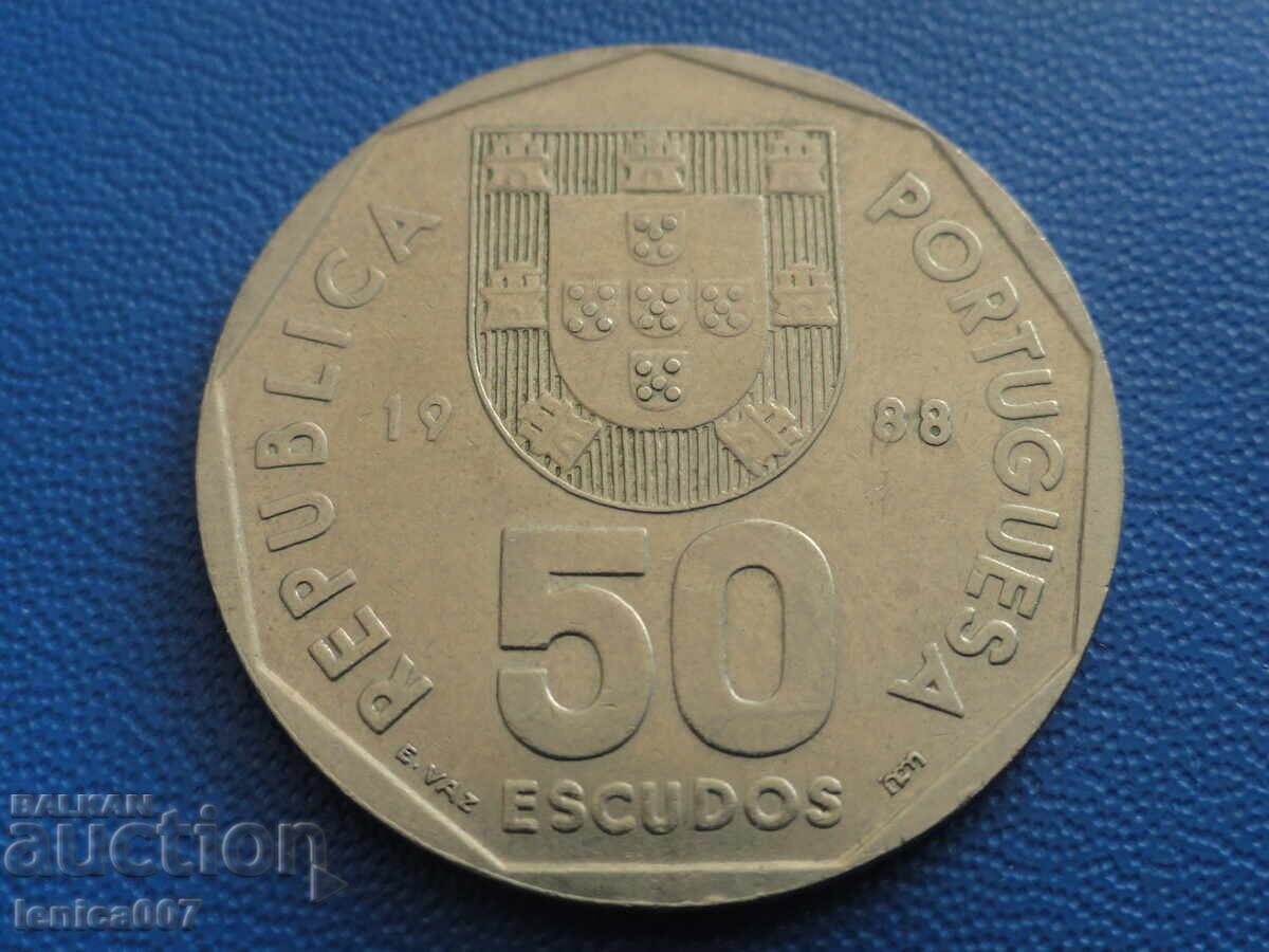 Portugalia 1988 - 50 escudos cu preț € 1.20 | 2.35 BGN