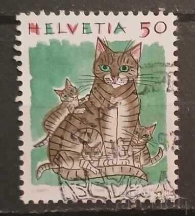 Elveția 1990 Faună/Pisici