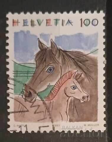 Elveția 1993 Faună/Cai