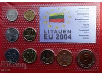 Lituania-SET 1991-2002 din 9 monede
