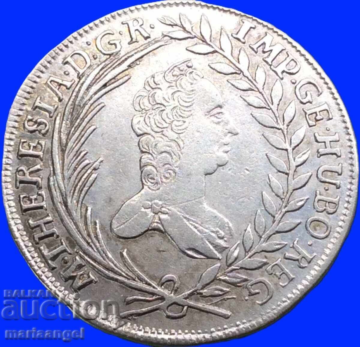 Licitație 20 kreĭtsari 1764 Ungaria Maria Terezia KB - Kremnitz argint Licitație 20 kreĭtsari 1764 Ungaria Maria Terezia KB - Kremnitz argint