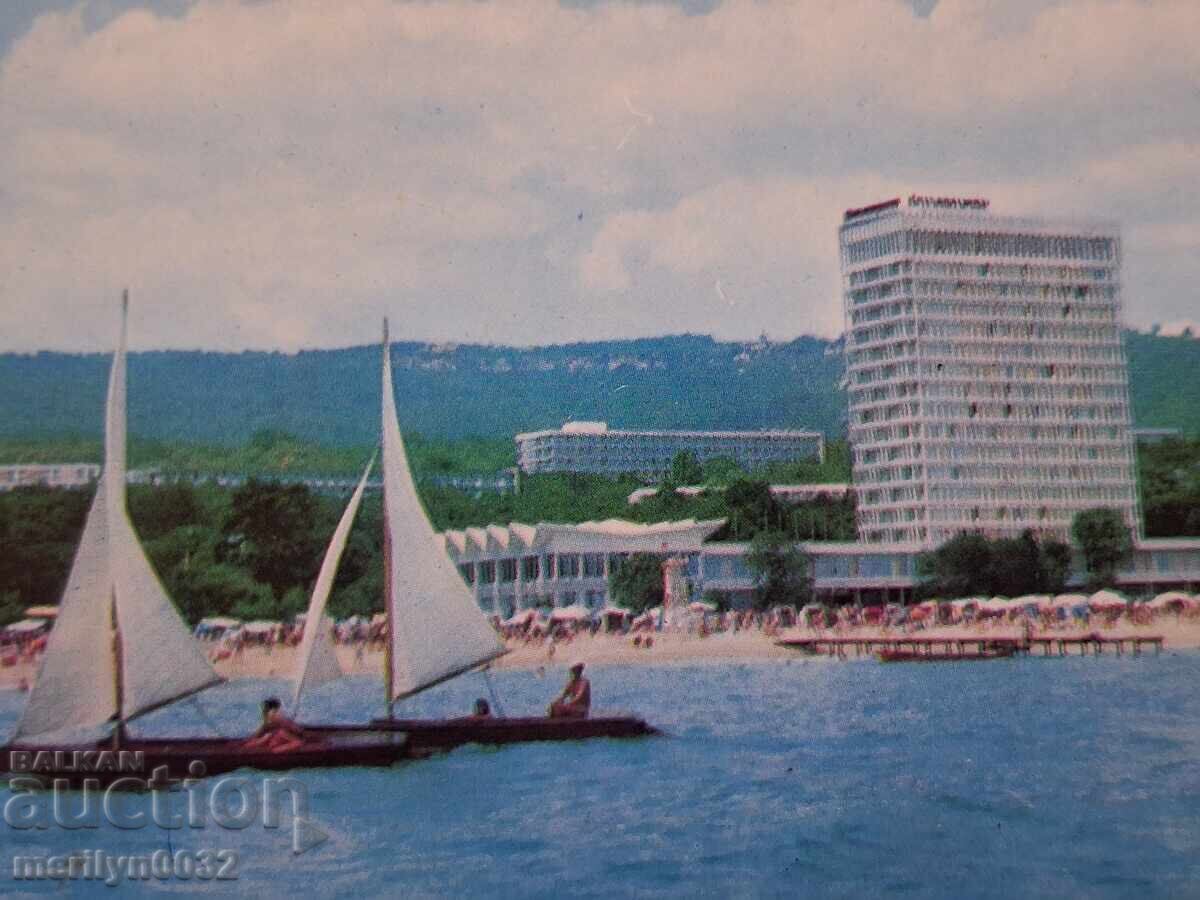 Photo postcard Golden Sands 1974 with price € 12.94 | 25.31 BGN Photo postcard Golden Sands 1974 with price € 12.94 | 25.31 BGN