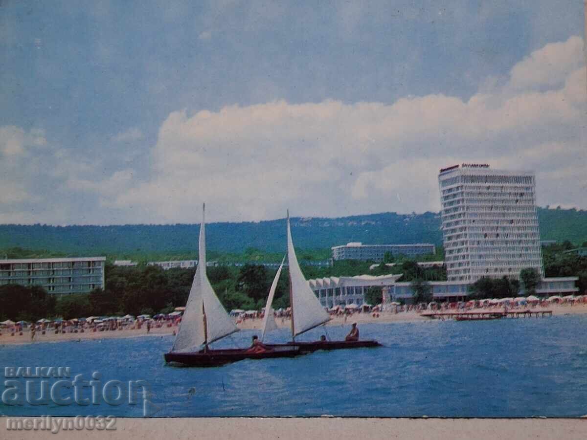 Photo postcard Golden Sands 1974 Photo postcard Golden Sands 1974